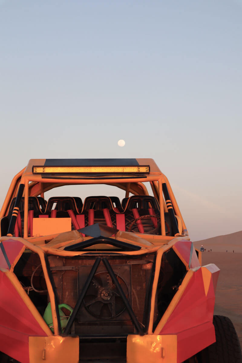 buggy met de maan