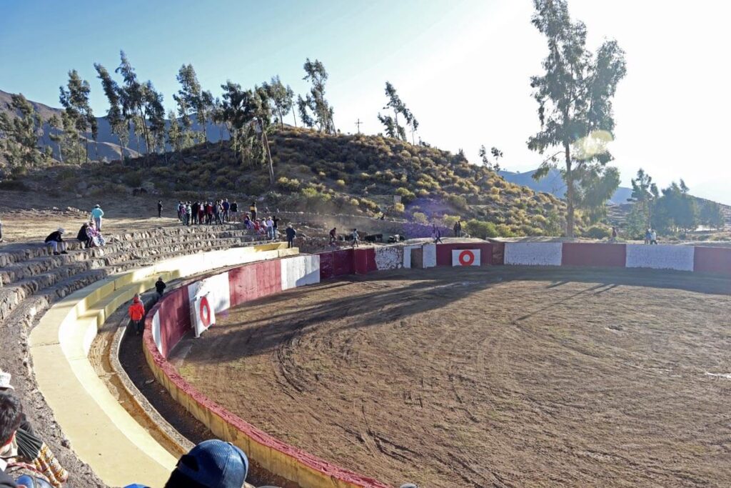 Stierenarena in Cabanaconde