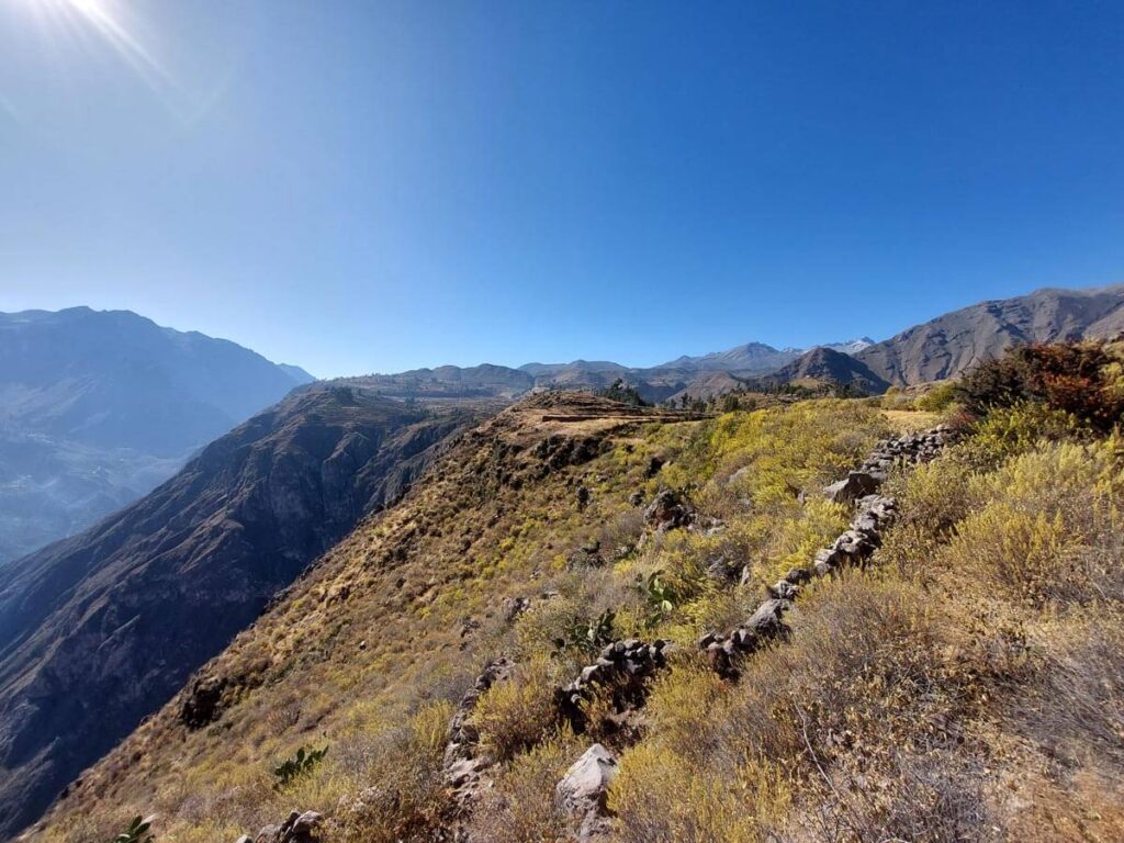 Top van de canyon