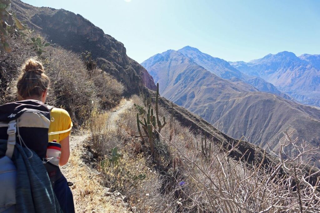 Pad in de Colca Canyon