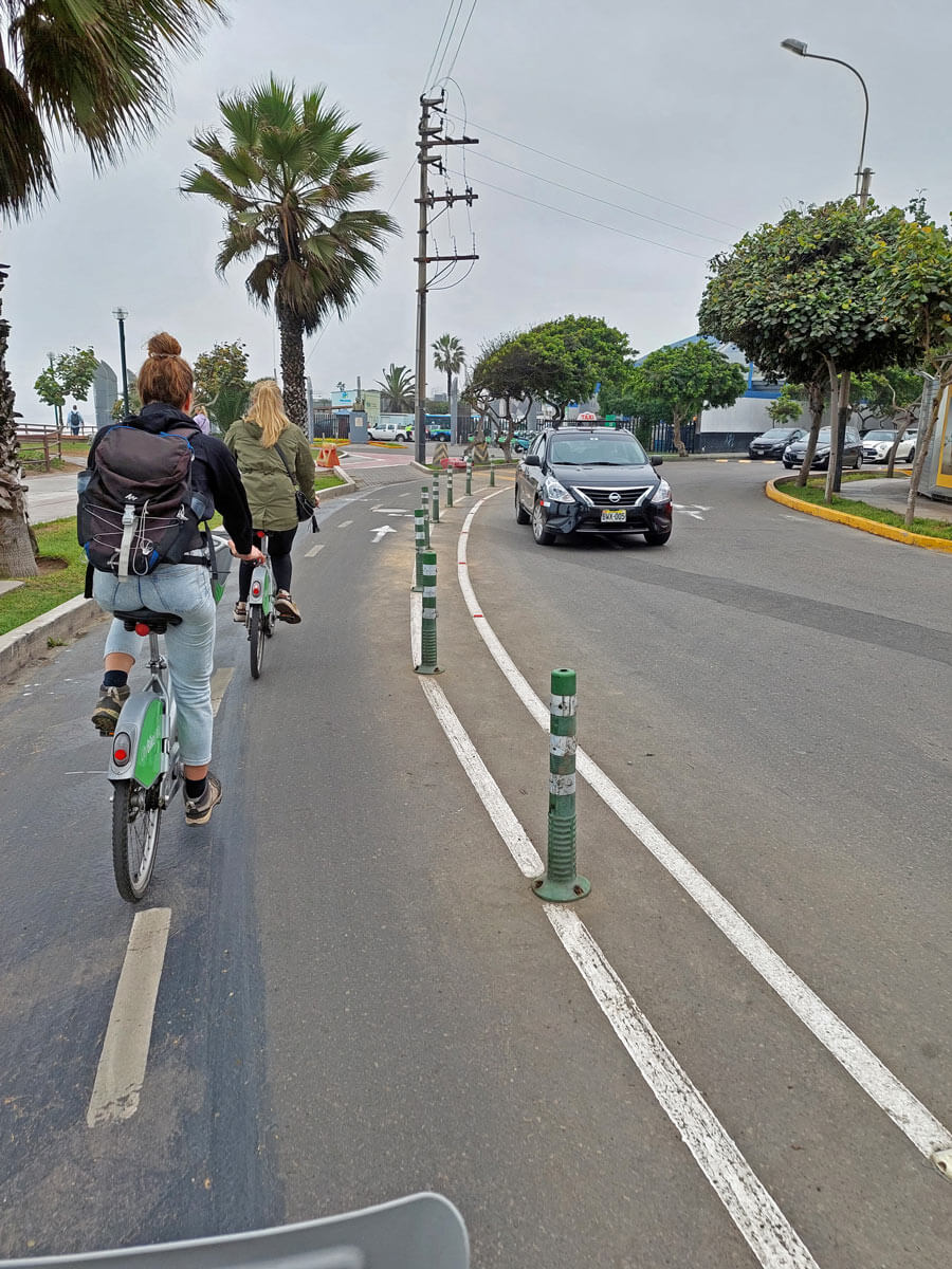 Fietsen in Lima