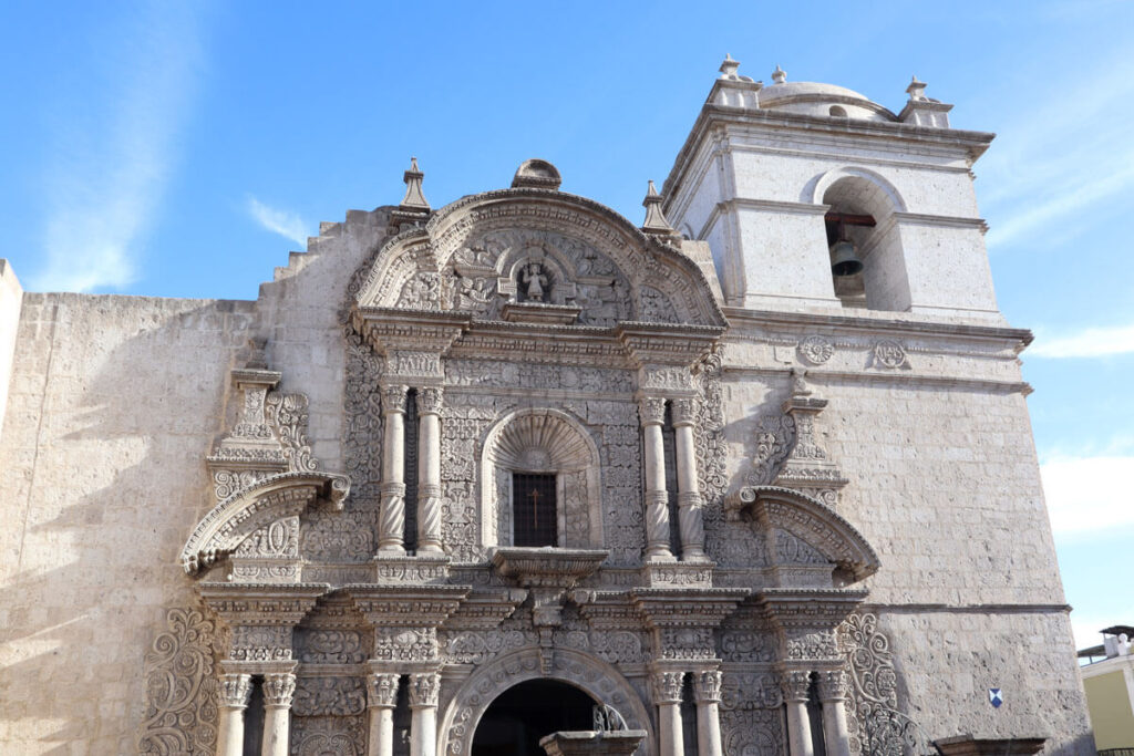 Witte kerk in Arequipa