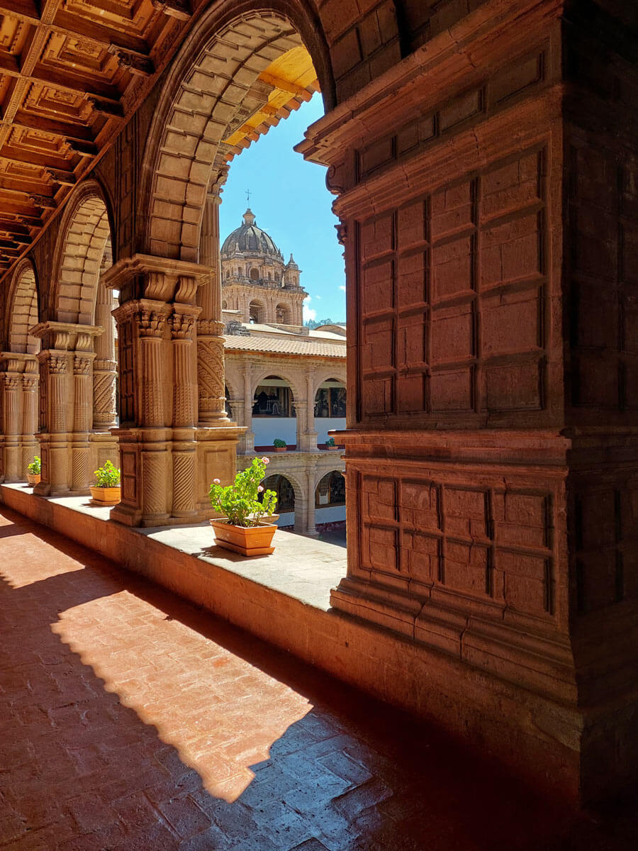 Bogen in de Convento het la Merced van Cuzco