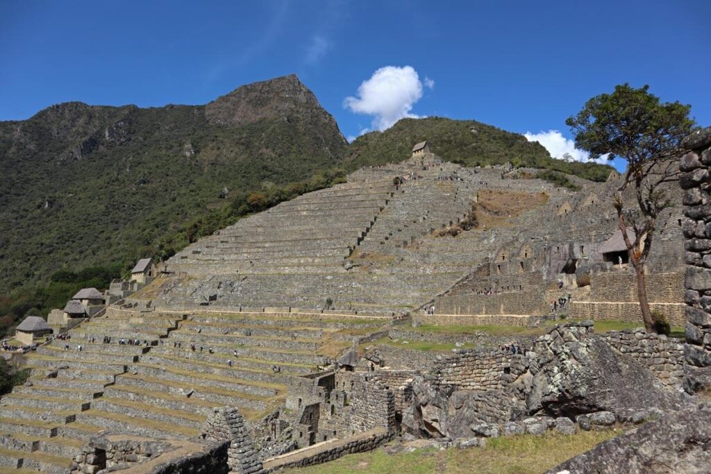 Terrassen Machu Picchu