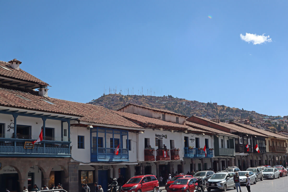 Restaurantjes op de Plaza de Armas