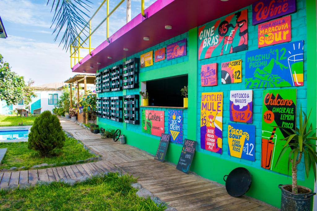 Upcycled hostel