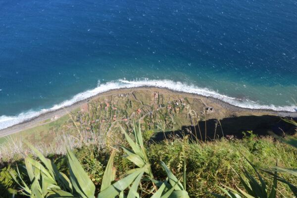 Kabelbaan Teleférico das Achadas da Cruz Madeira uitzicht