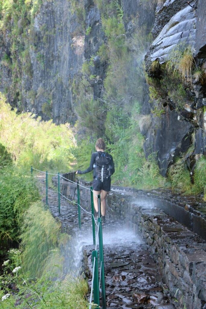 Waterval op pad Madeira vervolg