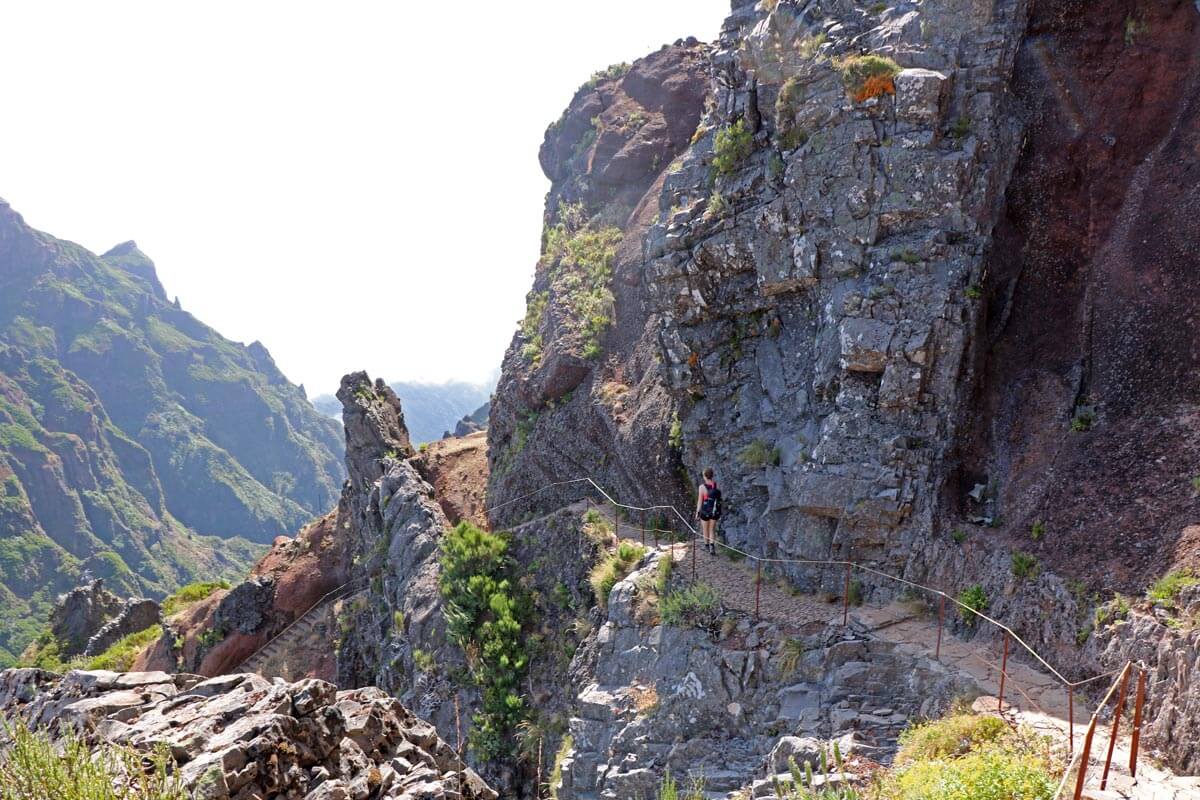 Pico do Areeiro - Pico Ruivo bergpad