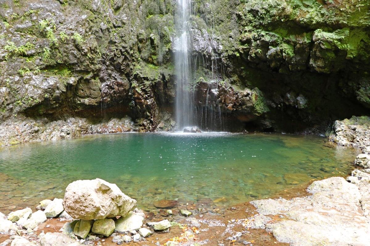 Groen meertje Caldeirão Verde 