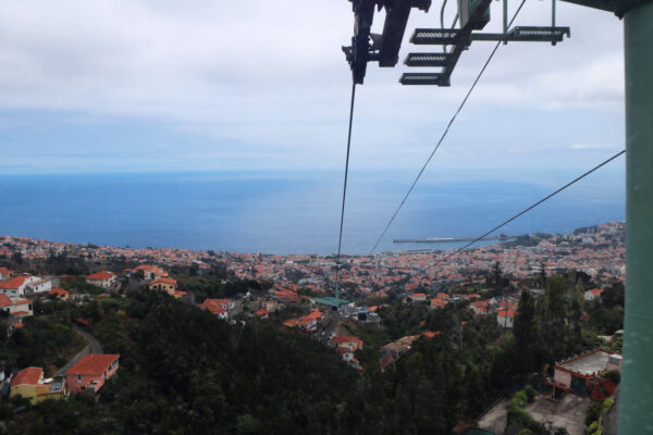 Uitzicht op Funchal op Madeira