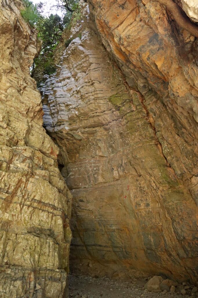 Steile wanden in de Imbroskloof