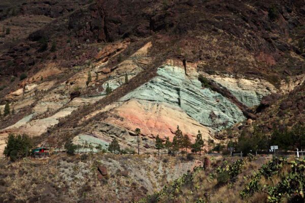 Bezienswaardigheden Gran Canaria -Rainbow Mountain