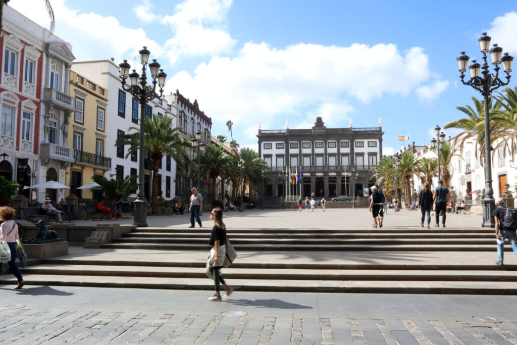 Plaza Major plein op Las Palmas de Gran Canaria