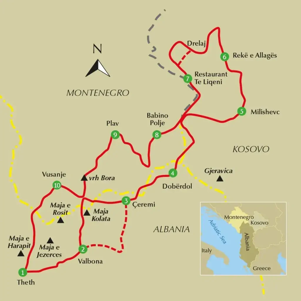 Route Peaks of the Balkans